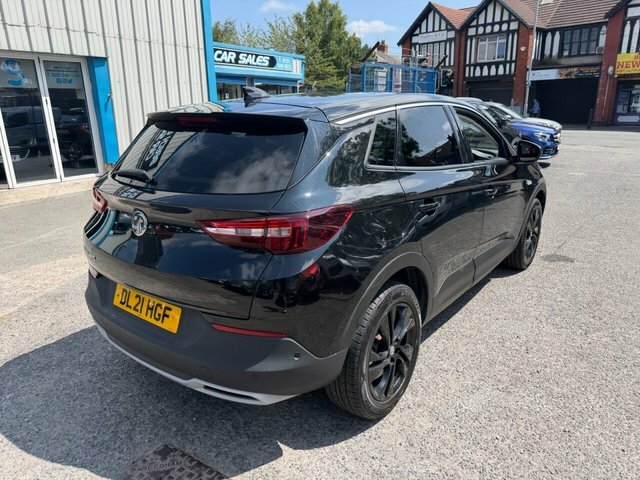 Vauxhall Grandland X 2021 1.2 Turbo Sri Nav Suv Euro 6 Black #2