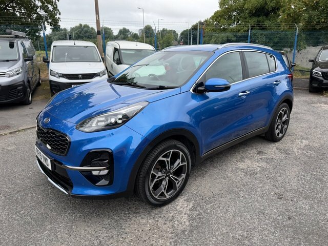 Kia Sportage 2019 1.6 Crdi Gt-line Suv Euro 6 RF19YMD Blue #6