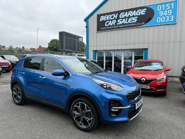 Kia Sportage 2019 1.6 Crdi Gt-line Suv Euro 6 RF19YMD Blue