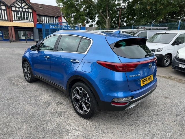 Kia Sportage 2019 1.6 Crdi Gt-line Suv Euro 6 RF19YMD Blue #5