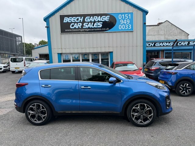 Kia Sportage 2019 1.6 Crdi Gt-line Suv Euro 6 RF19YMD Blue #2