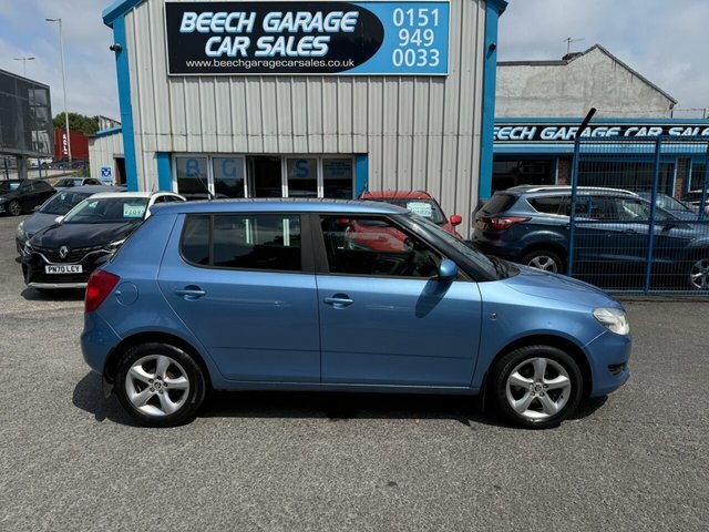 Skoda Fabia 2013 1.2 Se Hatchback Euro 5 69 Blue
