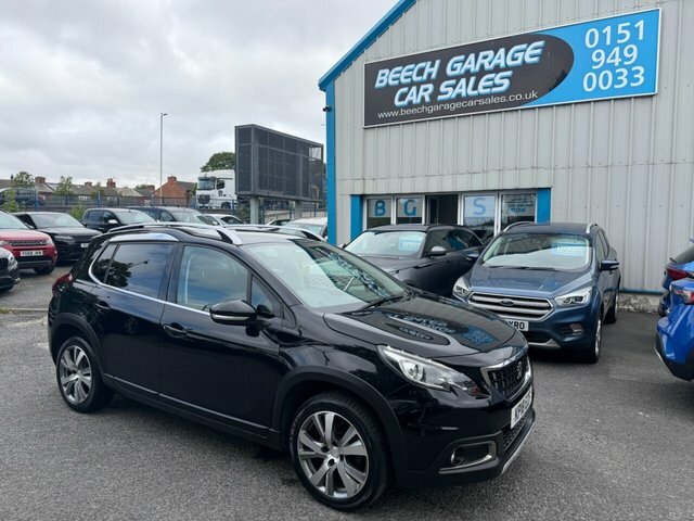 Peugeot 2008 2018 1.2 Puretech Allure Suv Eur Black