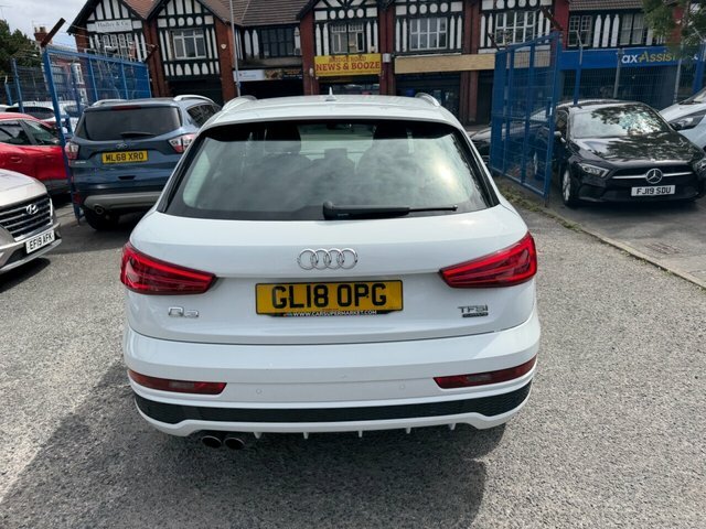 Audi Q3 2018 2.0 Tfsi S Line Edition Suv S Tron White #4