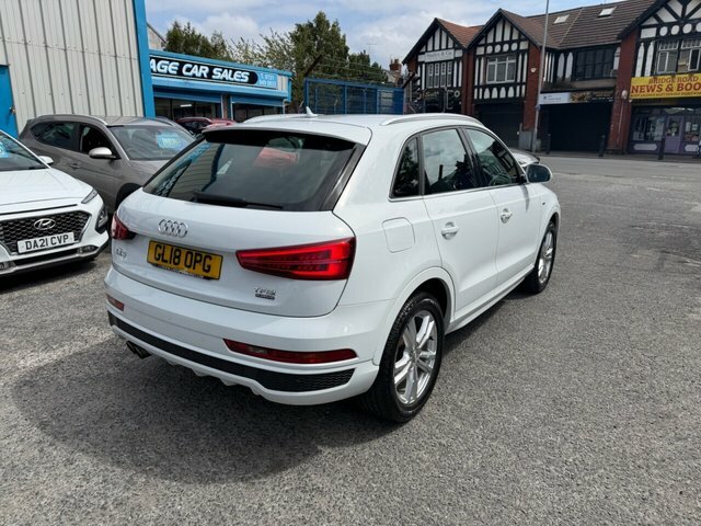 Audi Q3 2018 2.0 Tfsi S Line Edition Suv S Tron White #3