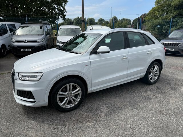 Audi Q3 2018 2.0 Tfsi S Line Edition Suv S Tron White #6