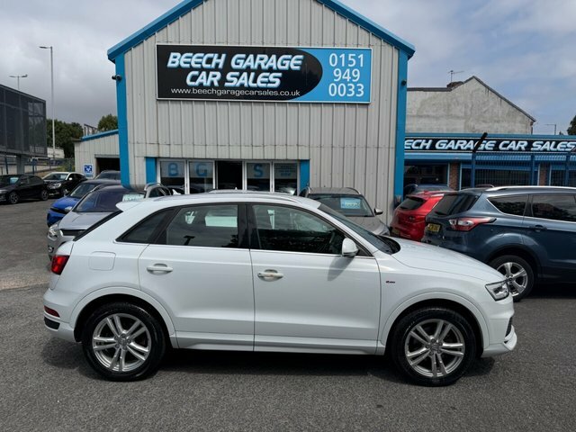 Audi Q3 2018 2.0 Tfsi S Line Edition Suv S Tron White #2