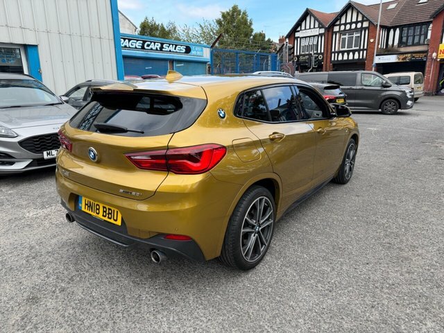 BMW X2 2018 2.0 20I M Sport Suv Dct Sdrive Eur Gold #3