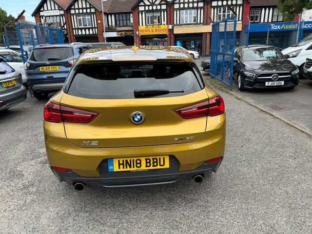 BMW X2 2018 2.0 20I M Sport Suv Dct Sdrive Eur Gold #4