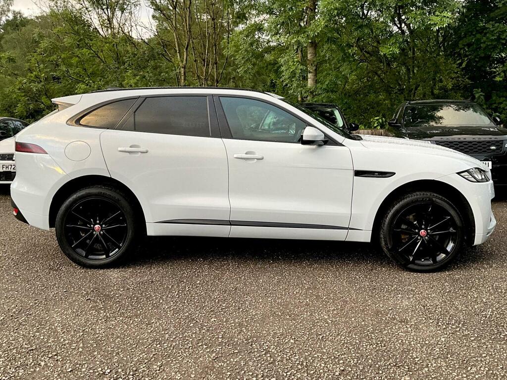 Jaguar F-Pace Suv 2.0 D180 Chequered Flag Awd Euro 6 Ss SE70AUM White #6