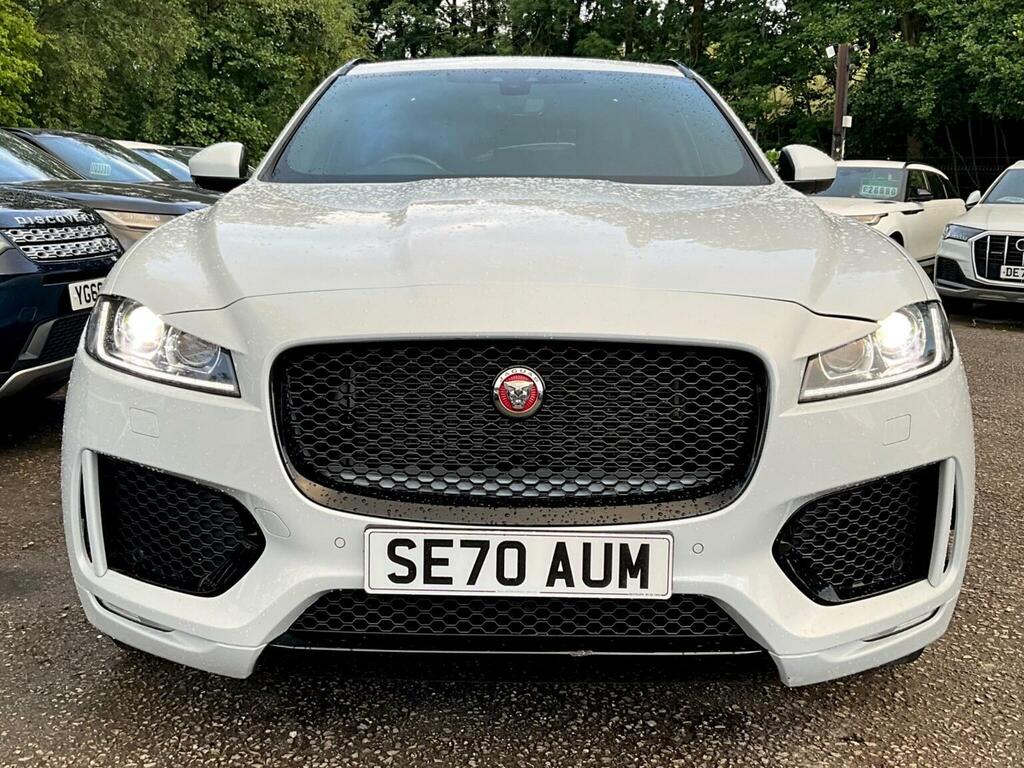 Jaguar F-Pace Suv 2.0 D180 Chequered Flag Awd Euro 6 Ss SE70AUM White #5