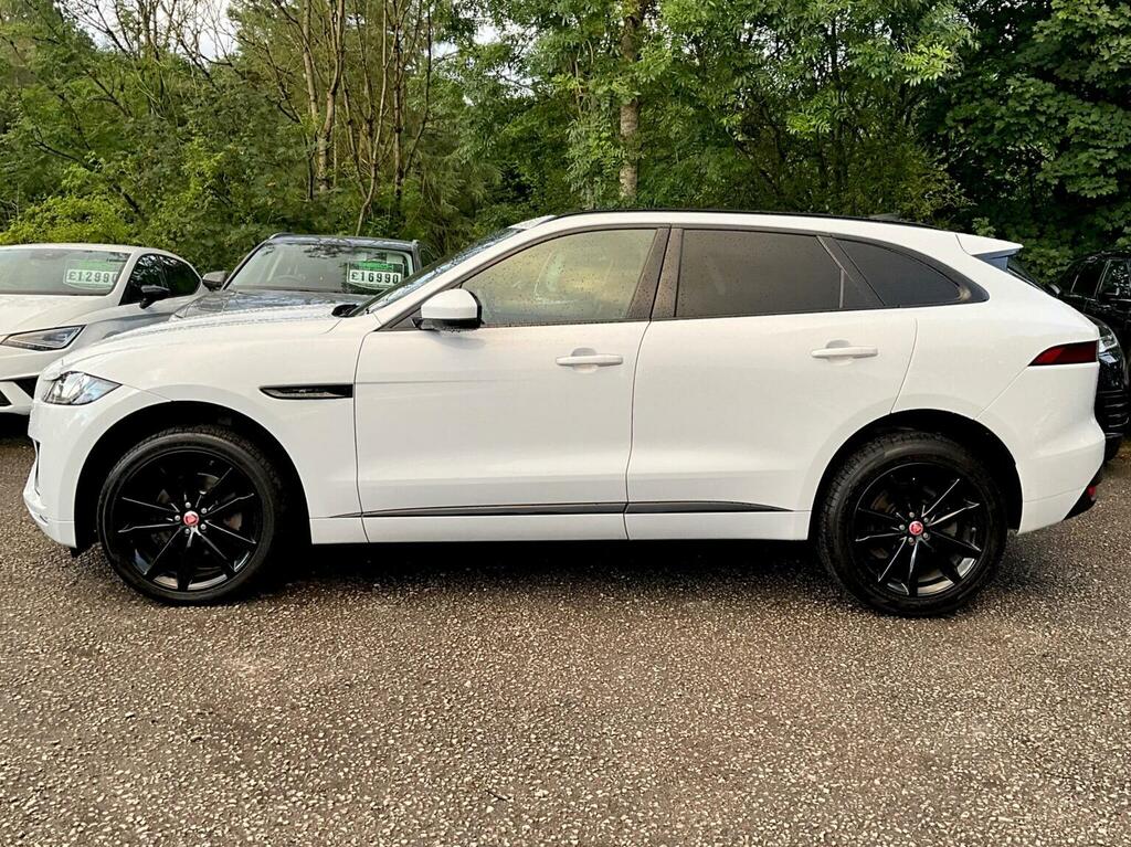 Jaguar F-Pace Suv 2.0 D180 Chequered Flag Awd Euro 6 Ss SE70AUM White #4