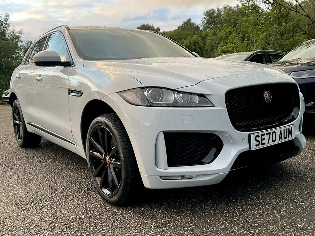 Jaguar F-Pace Suv 2.0 D180 Chequered Flag Awd Euro 6 Ss SE70AUM White #3