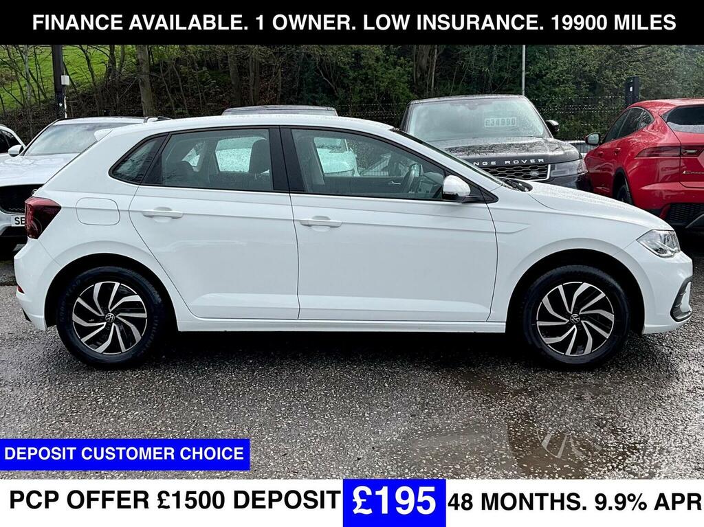 Volkswagen Polo Hatchback 1.0 Evo Life Euro 6 Ss 202373 SW73FNF White