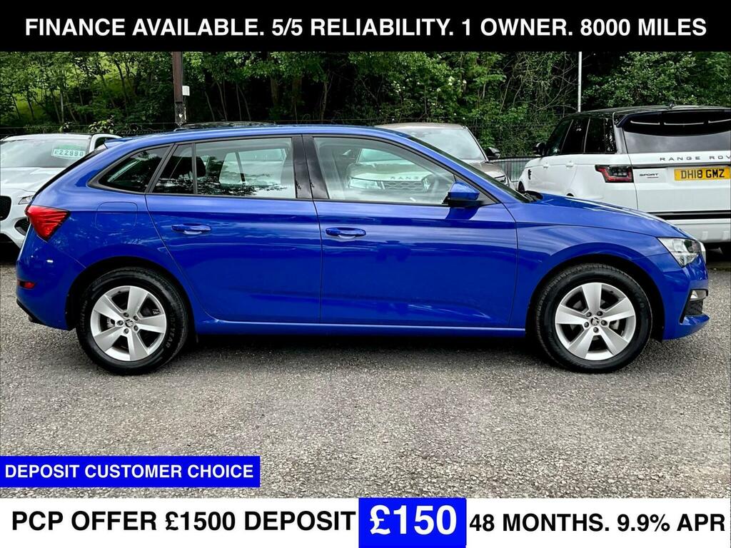 Skoda Scala Hatchback 1.0 Tsi Se Euro 6 Ss 202323 Blue
