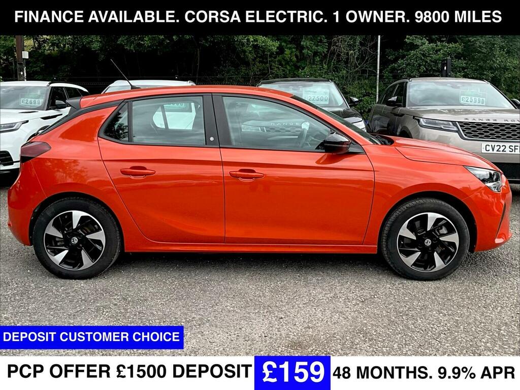 Vauxhall Corsa-e Hatchback 50Kwh Se Premium 202222 Orange