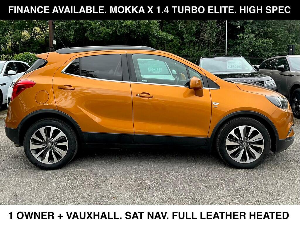 Vauxhall Mokka X 1.4I Turbo Elite Nav Euro 6 Ss Orange