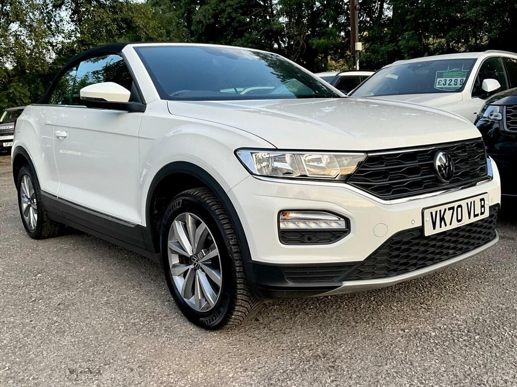 Volkswagen T-Roc 1.0 Tsi Design Cabriolet Euro 6 Ss White #3
