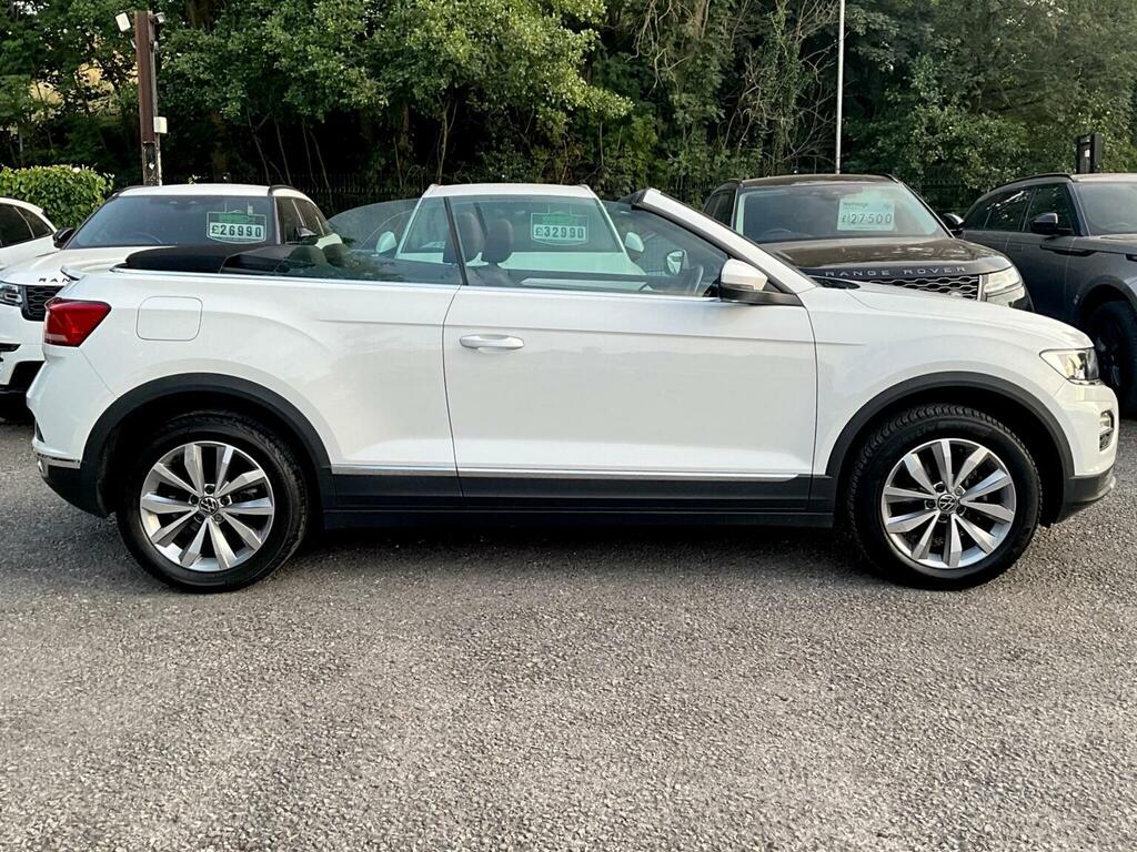 Volkswagen T-Roc 1.0 Tsi Design Cabriolet Euro 6 Ss White #6