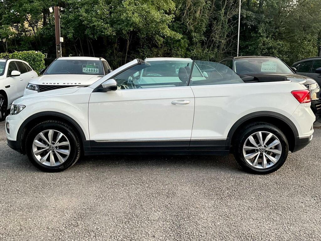 Volkswagen T-Roc 1.0 Tsi Design Cabriolet Euro 6 Ss White #4