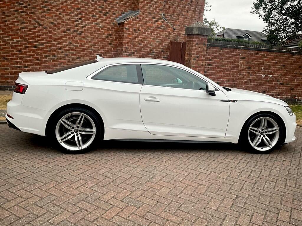 Audi A5 2.0 Tfsi 35 S Line S Tronic Euro 6 Ss White