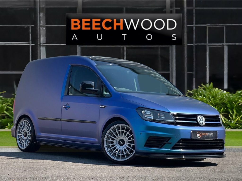 Volkswagen Caddy 2018 2.0 Tdi C20 Bluemotion Tech Trendline Panel V Blue