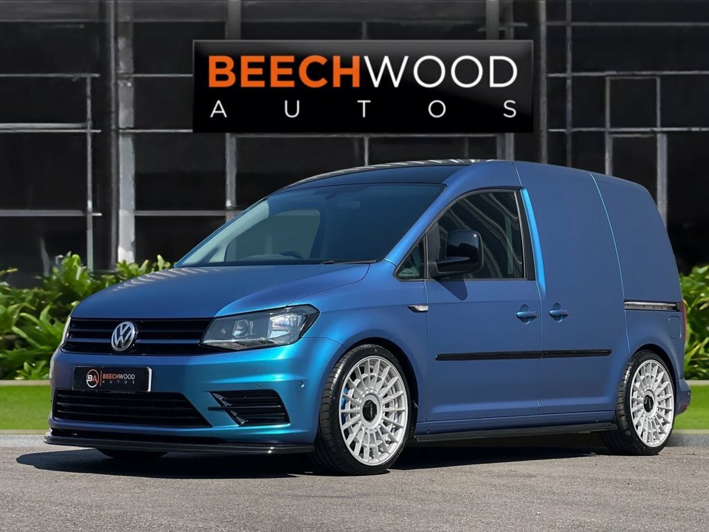 Volkswagen Caddy 2018 2.0 Tdi C20 Bluemotion Tech Trendline Panel V VK18XMC Blue #2