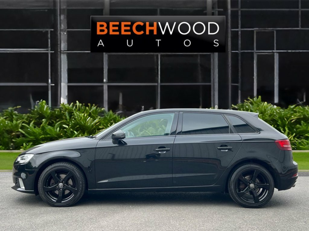 Audi A3 2017 2.0 Tdi Sport Sportback Eur ET66HSA Black #4