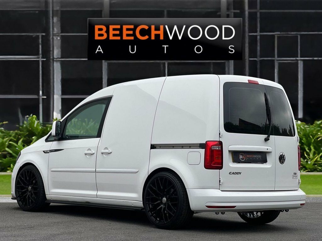 Volkswagen Caddy 2018 2.0 Tdi C20 Startline Panel Van Ma White #5
