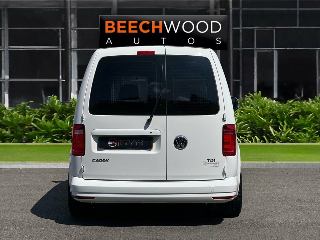 Volkswagen Caddy 2018 2.0 Tdi C20 Startline Panel Van Ma White #6