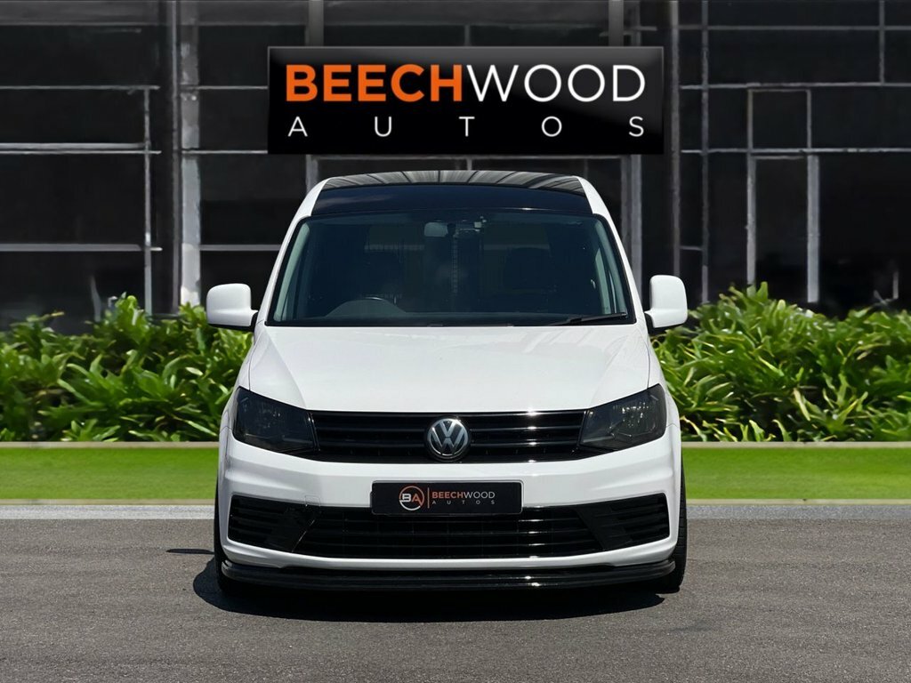 Volkswagen Caddy 2018 2.0 Tdi C20 Startline Panel Van Ma White #3