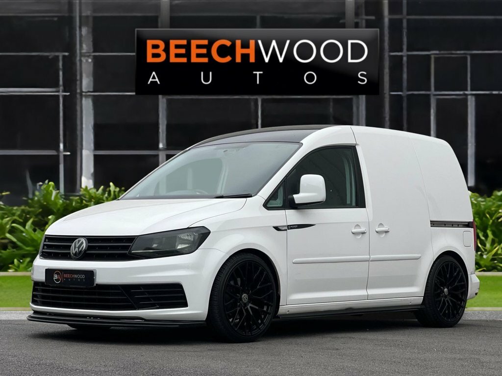 Volkswagen Caddy 2018 2.0 Tdi C20 Startline Panel Van Ma White #2