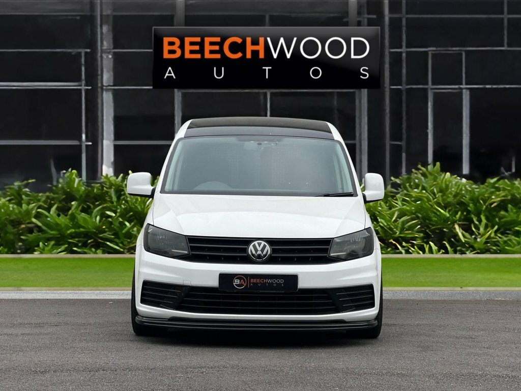 Volkswagen Caddy 2018 2.0 Tdi C20 Startline Panel Van Ma White #3
