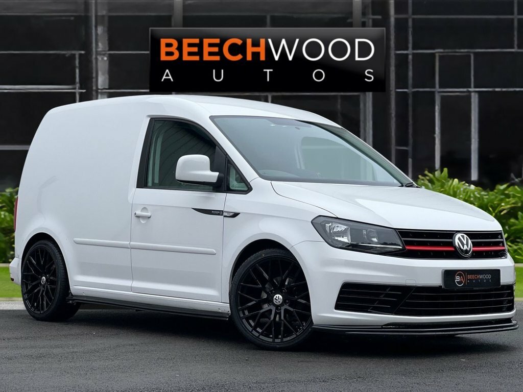 Volkswagen Caddy 2018 2.0 Tdi C20 Bluemotion Tech Startline Panel V White