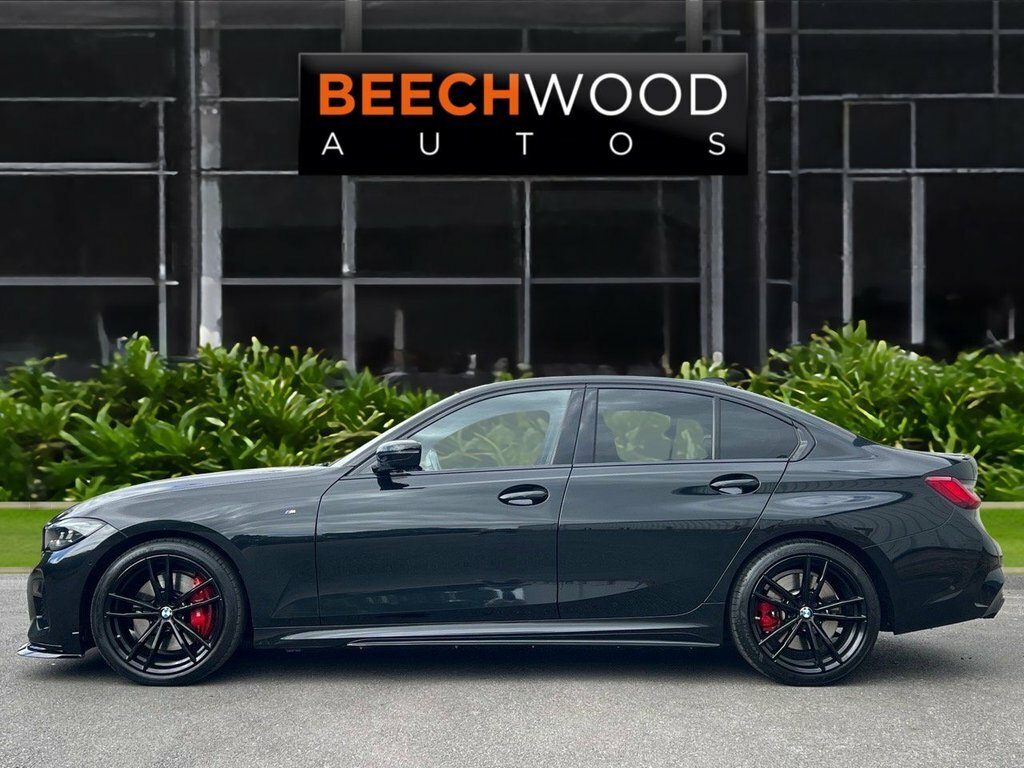 BMW 3 Series 2021 3.0 M340d Mht Saloon Hybrid X YJ71SYE Black #4