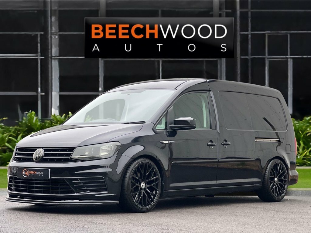 Volkswagen Caddy Maxi 2019 2.0 Tdi C20 Startline Panel Van 6Dr Ma NJ69HPK Black #2