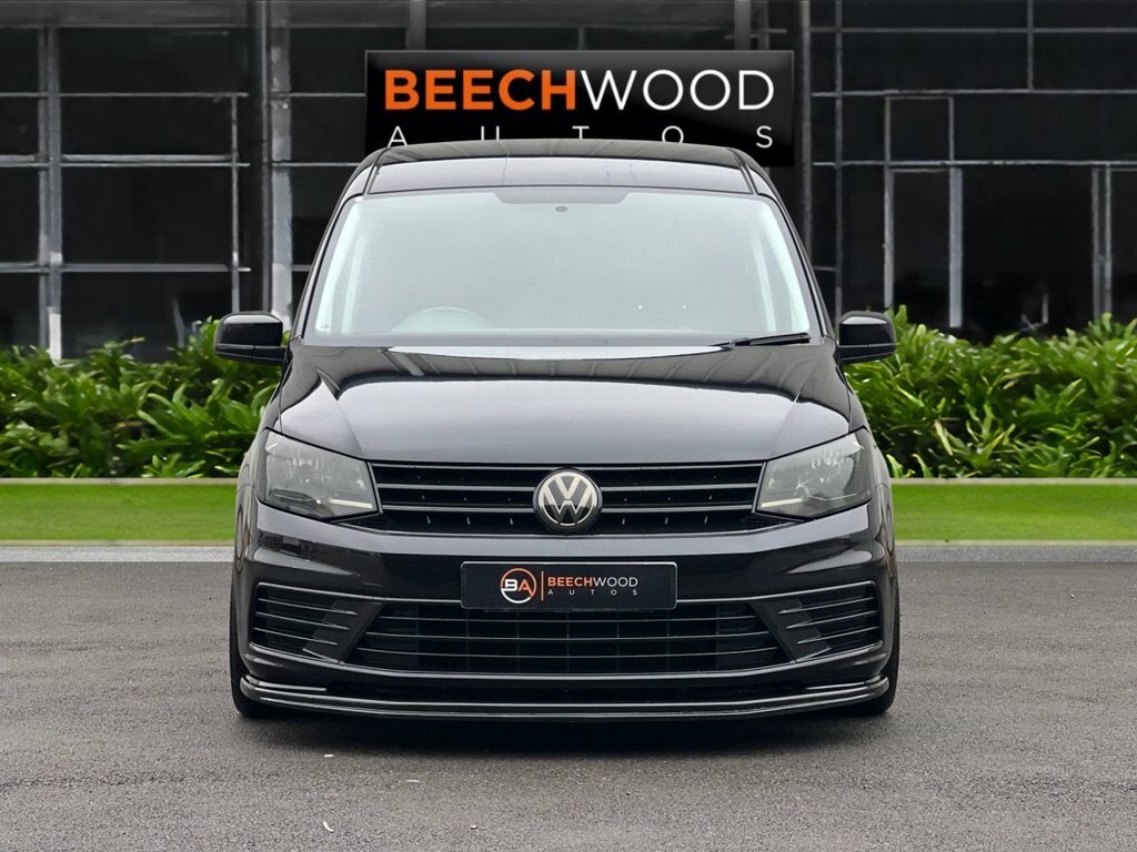 Volkswagen Caddy Maxi 2019 2.0 Tdi C20 Startline Panel Van 6Dr Ma NJ69HPK Black #3