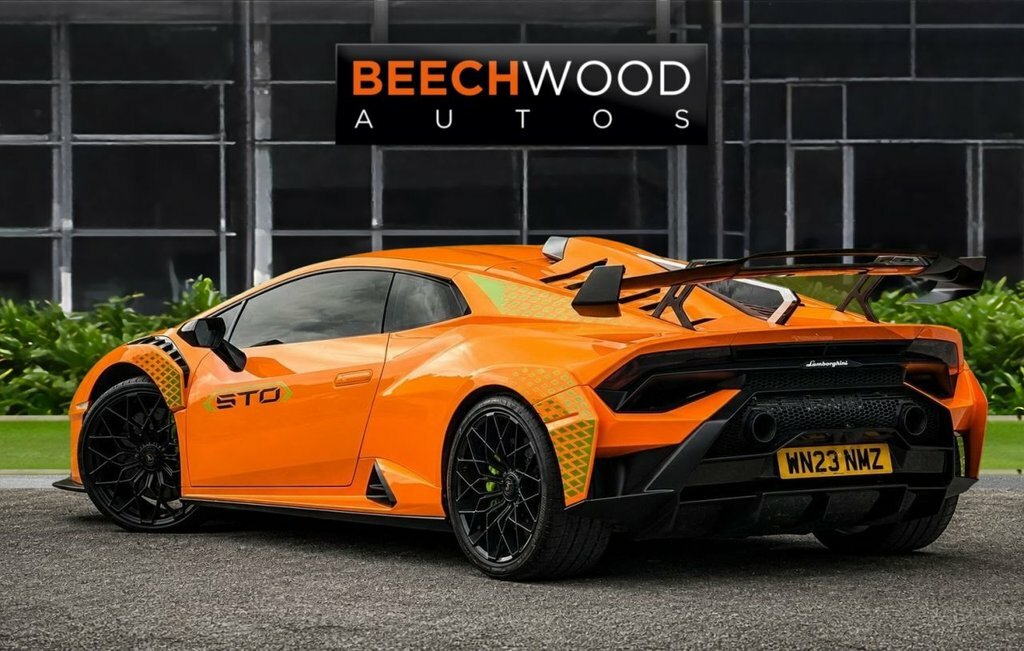 Lamborghini Huracan 2023 5.2 V10 Lp 640-2 Sto Coupe Ldf Eur Orange #4