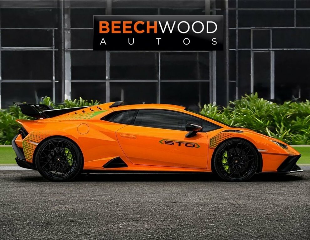 Lamborghini Huracan 2023 5.2 V10 Lp 640-2 Sto Coupe Ldf Eur Orange #5