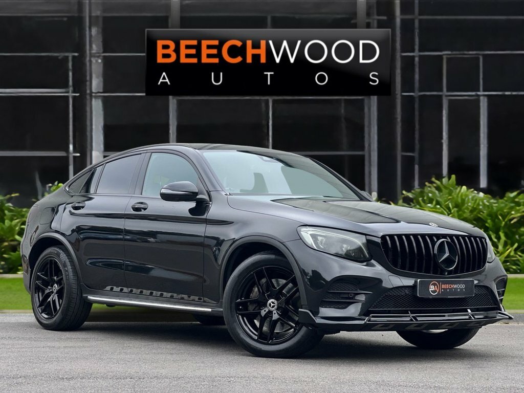 Mercedes-Benz GLC Class 2017 3.0 Glc350d V6 Amg Line Premium Coupe D Black