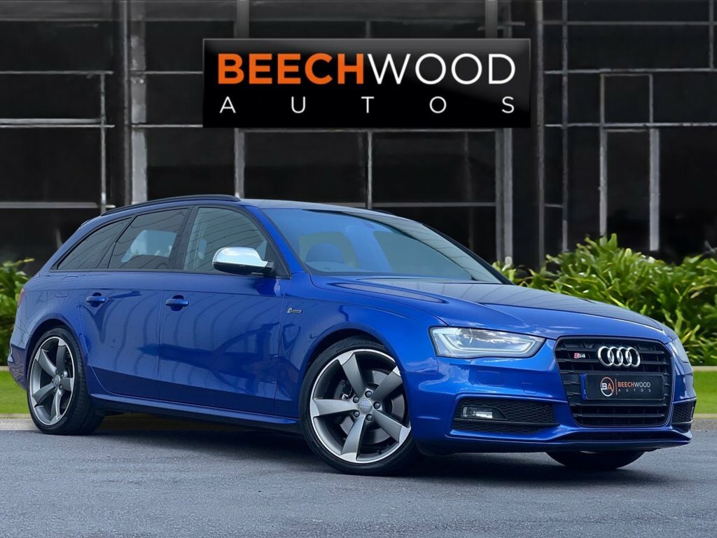 Audi S4 2015 3.0 Tfsi V6 Estate S Tronic Quattr Blue