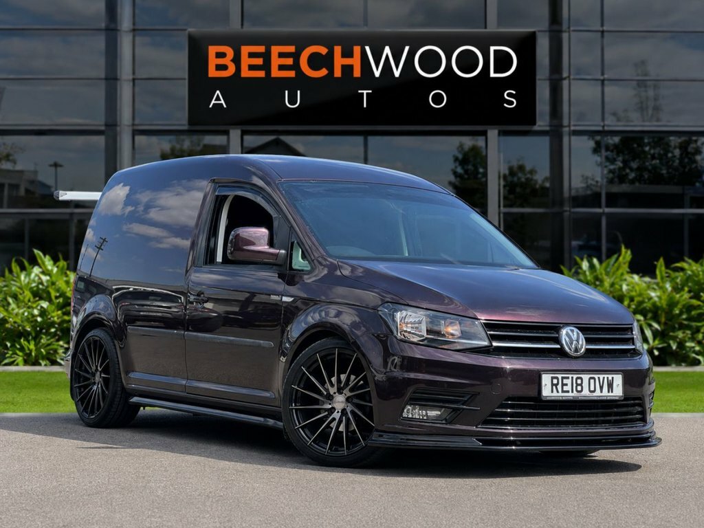 Volkswagen Caddy 2018 2.0 Tdi C20 Bluemotion Tech Highline Panel Va Purple