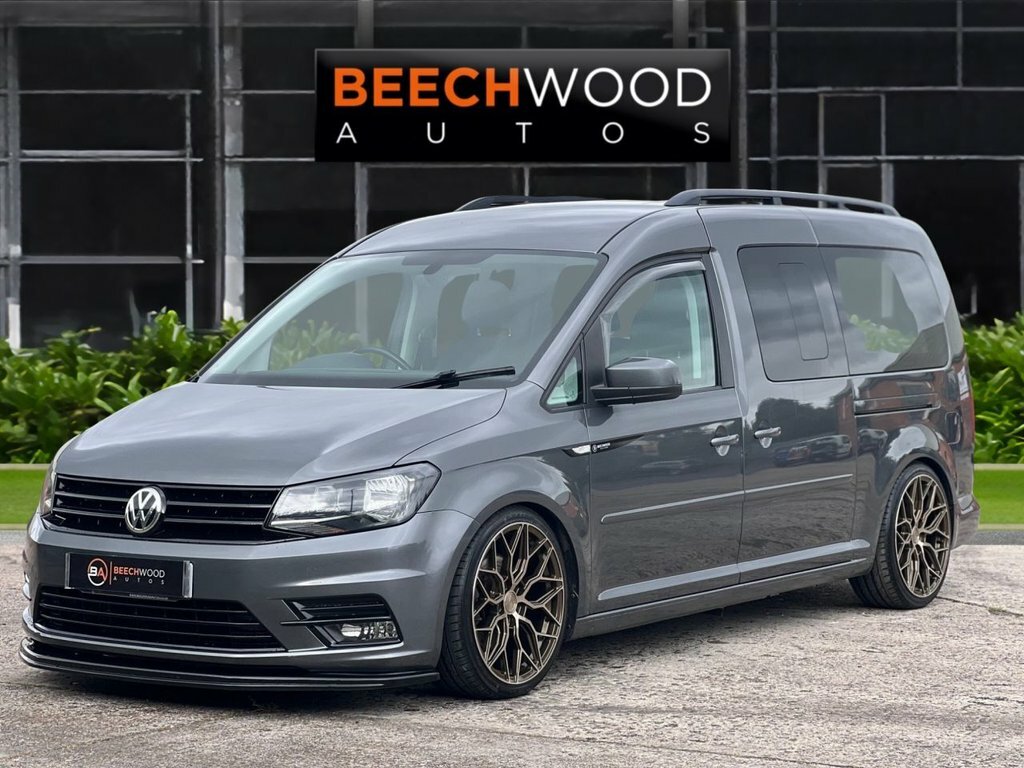 Volkswagen Caddy Maxi Life 2017 2.0 Tdi Bluemotion Tech Mpv Dsg Eu Grey #2
