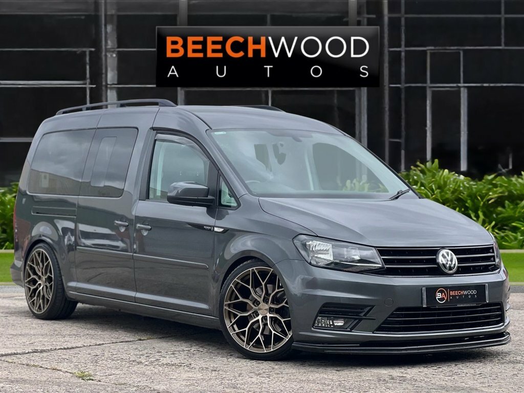 Volkswagen Caddy Maxi Life 2017 2.0 Tdi Bluemotion Tech Mpv Dsg Eu Grey