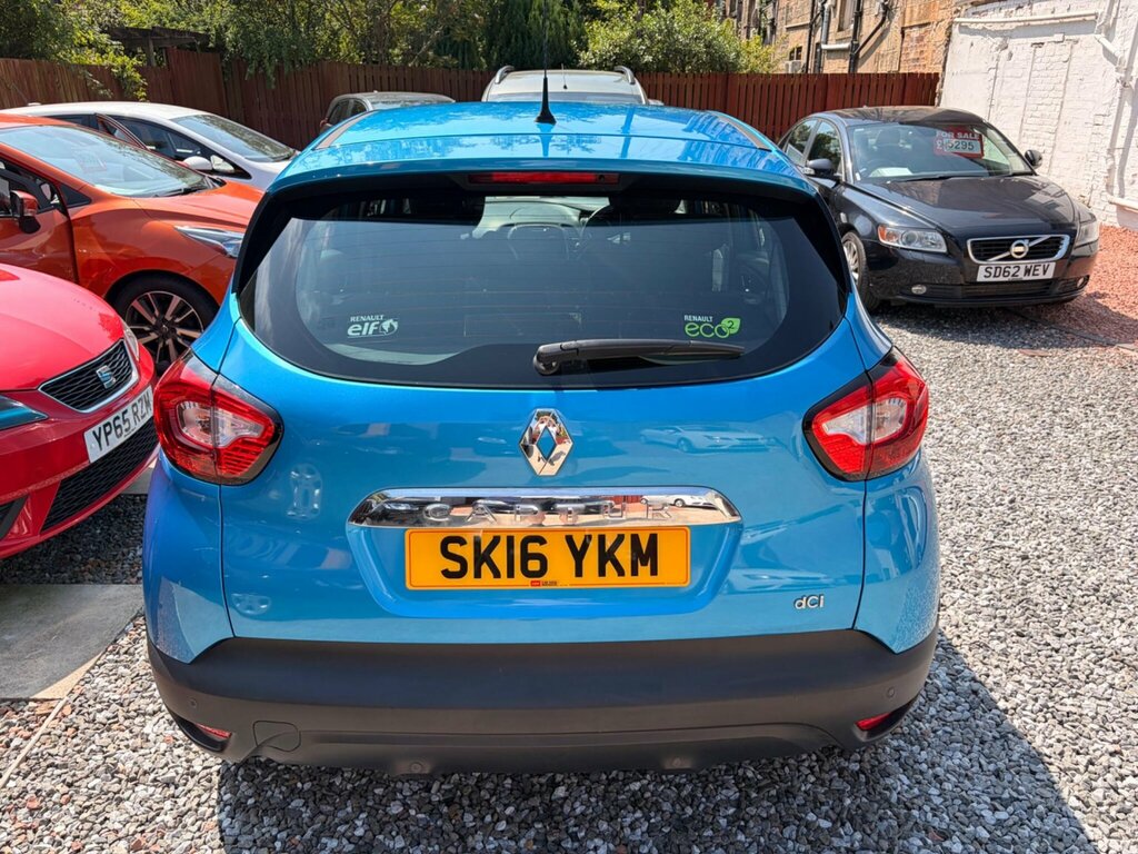 Renault Captur 1.5 Dci Energy Dynamique Nav Euro 6 Ss SK16YKM Blue #4