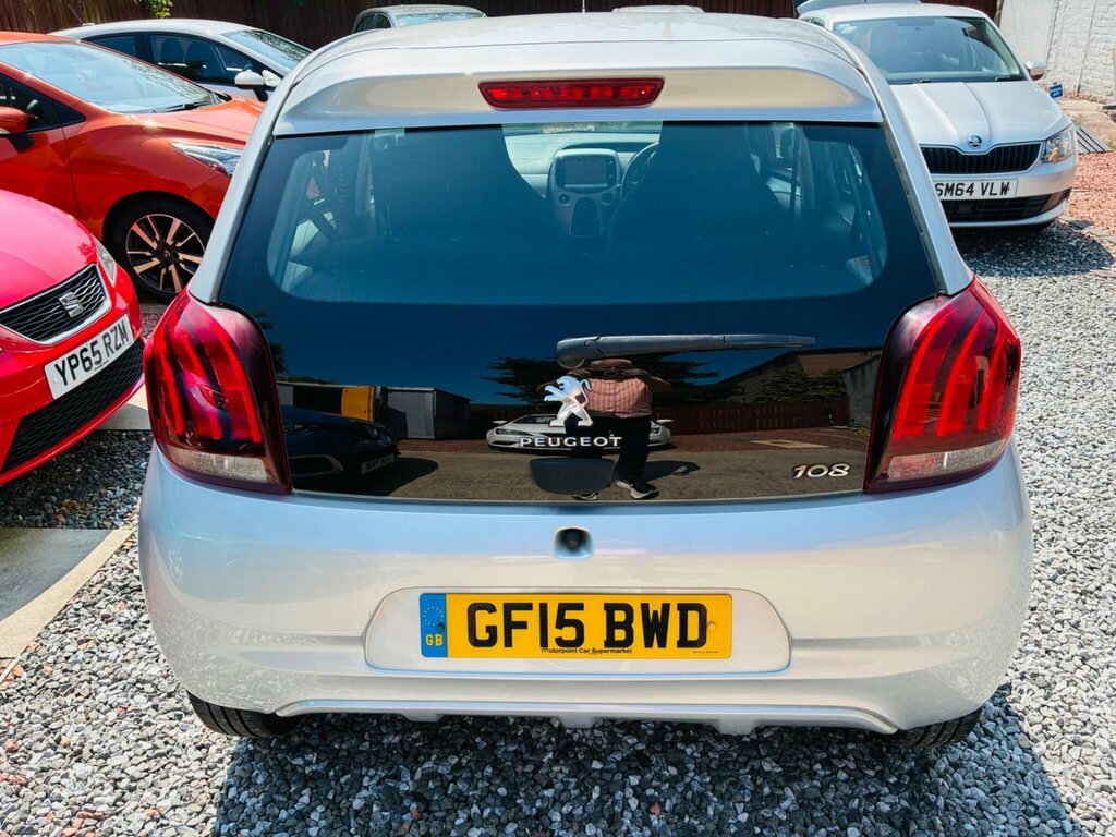 Peugeot 108 1.0 Vti Active Euro 5 Euro 5 Silver #4