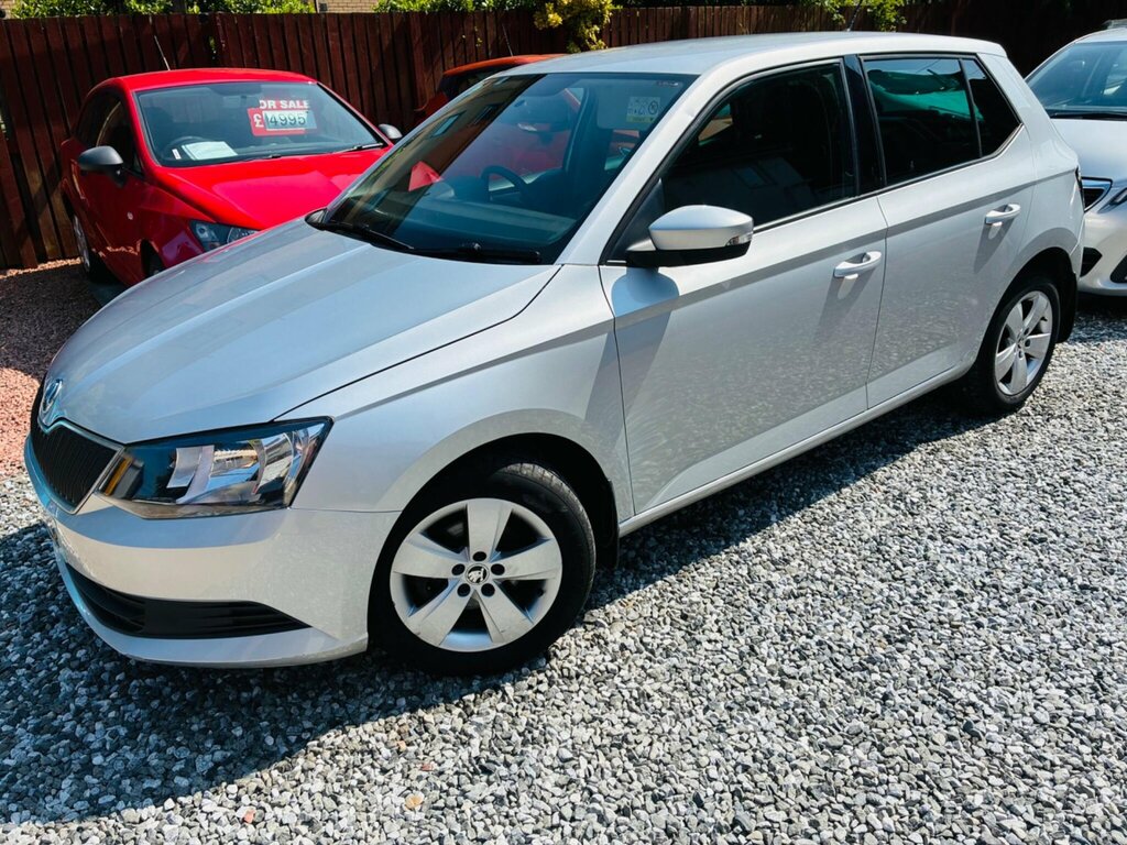 Skoda Fabia 1.2 Tsi Se Euro 6 Ss Silver #2