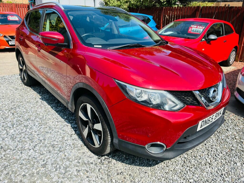 Nissan Qashqai 1.5 Dci N-tec 2Wd Euro 6 Ss Red #4