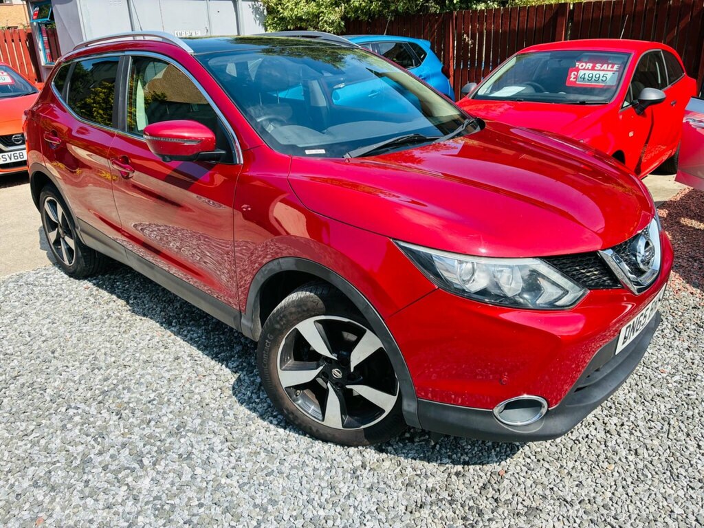 Nissan Qashqai 1.5 Dci N-tec 2Wd Euro 6 Ss Red