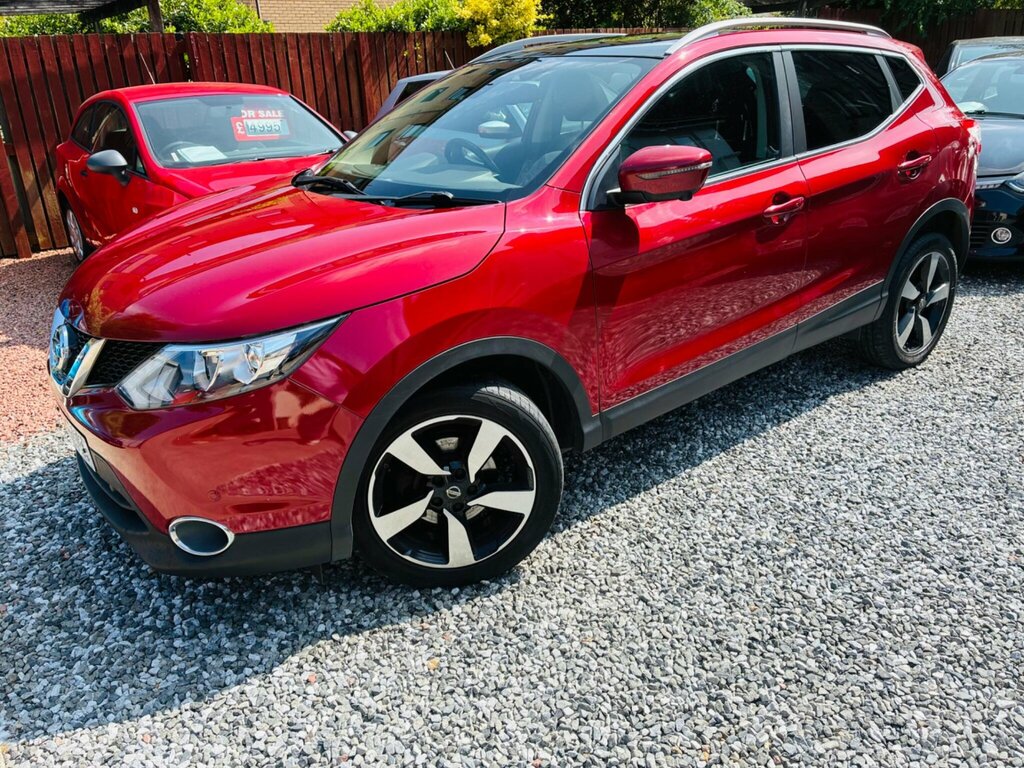 Nissan Qashqai 1.5 Dci N-tec 2Wd Euro 6 Ss Red #2